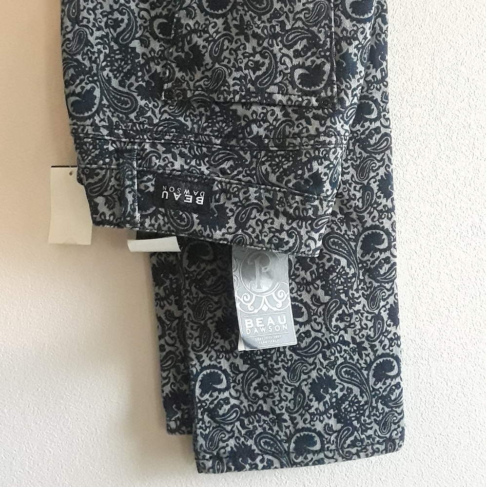 Beau Dawson Jeans Textured Denim Size 10P